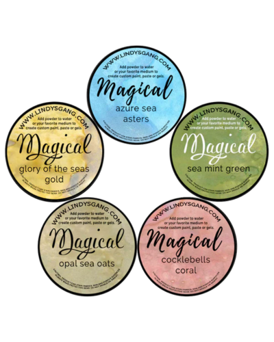 Lindy's Poudres Magical - Mermaid Seashells Shimmer Magicals Set 