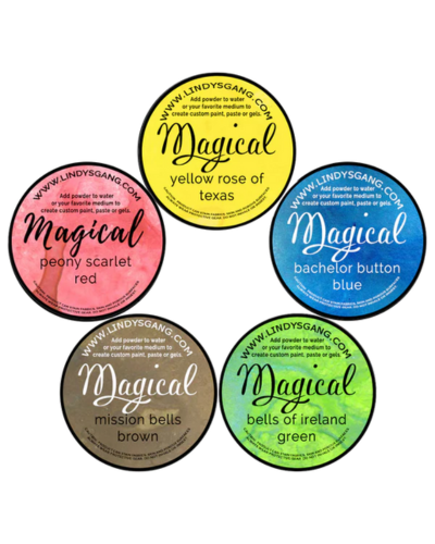 Lindy's Poudres Magical - Prairie Wildflower Shimmer Magicals Set 