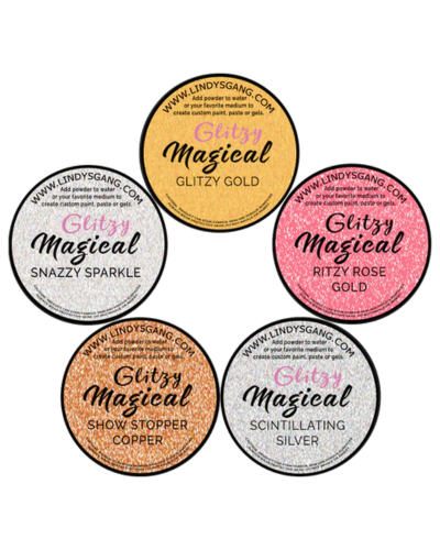 Lindy's Gang - Poudres Magical - Glitzy Shimmer only Magicals Set