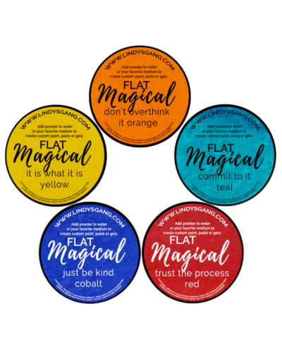 Lindy's Poudres Magical - Words of Wisdom Flat Magicals Set 
