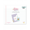 Bloc papiers 25x21cm - Baby M va al cole | Lora Bailora