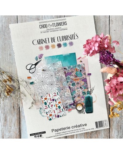 Kit papiers A4 - Cabinet de curiosités | Chou & Flowers