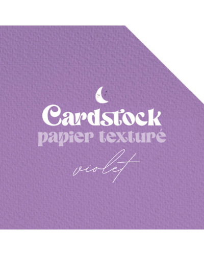 RitaRita - Cardstock - Papier texturé - Violet