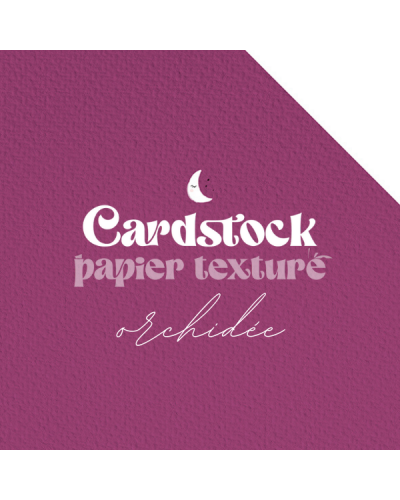RitaRita - Cardstock - Papier texturé - Orchidée