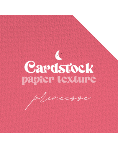 Cardstock - Papier texturé - Princesse | RitaRita