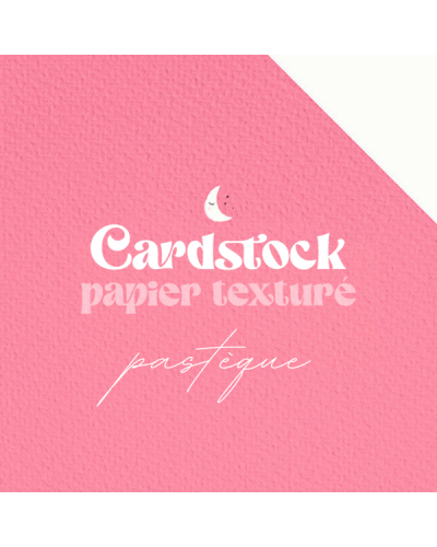 RitaRita - Cardstock - Papier texturé - Pastèque