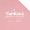 Cardstock - Papier texturé - Rose Bébé | RitaRita