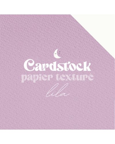 RitaRita - Cardstock - Papier texturé - Lila