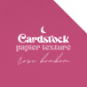 Cardstock - Papier texturé - Rose Bonbon | RitaRita
