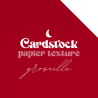Cardstock - Papier texturé - Groseille | RitaRita