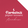 Cardstock - Papier texturé - Framboise | RitaRita