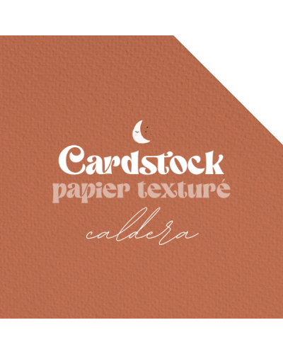 Cardstock - Papier texturé - Caldera | RitaRita