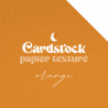 Cardstock - Papier texturé - Orange | RitaRita