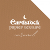 Cardstock - Papier texturé - Caramel | RitaRita