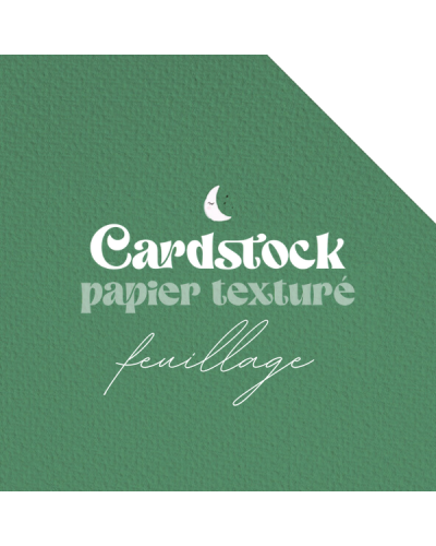 Cardstock - Papier texturé - Feuillage | RitaRita