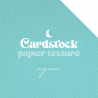 Cardstock - Papier texturé - Aqua | RitaRita