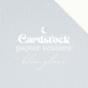 Cardstock - Papier texturé - Bleu Glacé | RitaRita