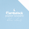 Cardstock - Papier texturé - Bleu Clair | RitaRita