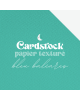 RitaRita - Cardstock - Papier texturé - Bleu Baléares