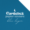 Cardstock - Papier texturé - Bleu Lagon | RitaRita