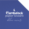 Cardstock - Papier texturé - Bleu Azur | RitaRita