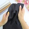 Coupon de tissu - Noir - Popeline de coton | RitaRita