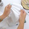Coupon de tissu - Blanc - Popeline de coton | RitaRita