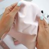 Coupon de tissu - Rose Bébé - Popeline de coton | RitaRita
