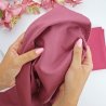 Coupon de tissu - Groseille - Popeline de coton | RitaRita