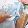 Coupon de tissu - Bleu Layette - Popeline de coton | RitaRita