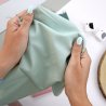 Coupon de tissu - Vert Mint - Popeline de coton | RitaRita