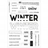 Tampon clear - Winter - Once upon a time | Mes P'tits Ciseaux