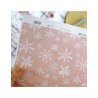 Toile de reliure - Flocons - AriDad | Alúa Cid