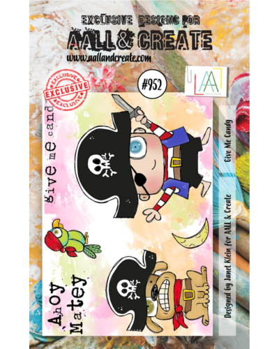 Aall&Create - Tampon clear - A7 Stamp Set #952 - Give Me Candy