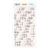 Autocollants alphabet - Lettering - Celebrate de Lettering & Me | Mintopía