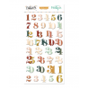 Autocollants Foam - Chiffres de l'avent - Celebrate de Lettering & Me | Mintopía