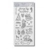 Tampon clear DL - Cute Christmas de Mandie Kuo | Lora Bailora