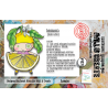 Tampon clear - A7 Stamp Set -1021 - Lemon | Aall & Create