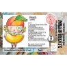 Tampon clear - A7 Stamp Set -1025 - Peach | Aall & Create