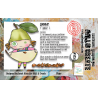 Tampon clear - A7 Stamp Set -1026 - Pear | Aall & Create
