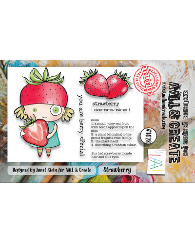 Aall&Create - Tampon clear - A7 Stamp Set #1028 - Strawberry