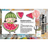 Tampon clear - A7 Stamp Set -1030 - Watermelon | Aall & Create