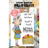 Tampon clear - A7 Stamp Set -1032 - Market Fresh Dee | Aall & Create