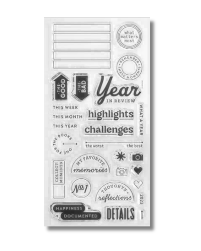 Lora Bailora - Tampon clear - Year in review