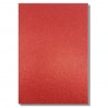 A4 Glitter Card Red | Dovecraft