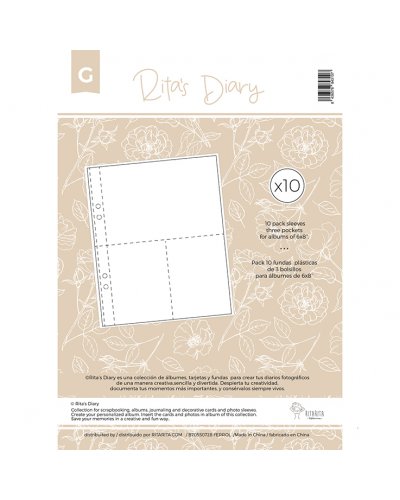 Rita's Diary - Pochettes 15x20cm - Lot G
