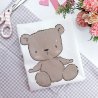 Pan de tissu - Ourson brun - Panda | RitaRita