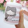 Mug en céramique - "Juntas somos lo mas" - Libertad | Alúa Cid