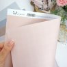 Papier uni 32x45 - Rose peach - Panda | RitaRita