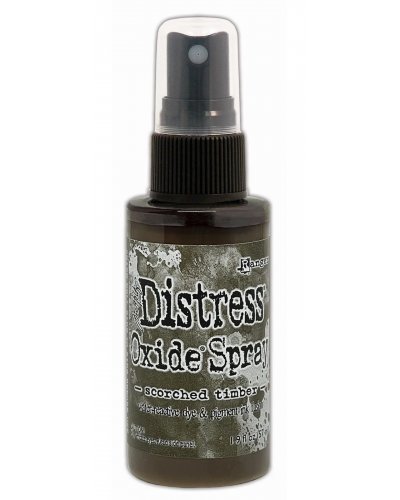 Distress Oxide Spray - Scorched Timber de Tim Holtz | Ranger